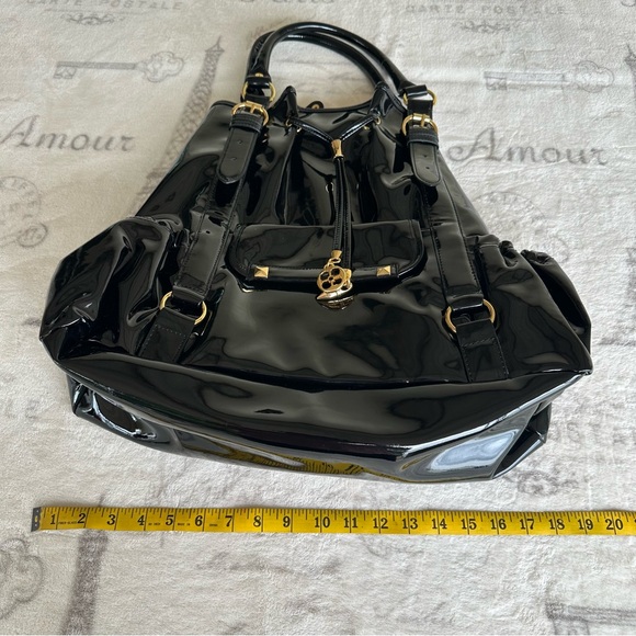 IMAN Black and Tan Designer Bag New With out tags - Picture 10 of 12